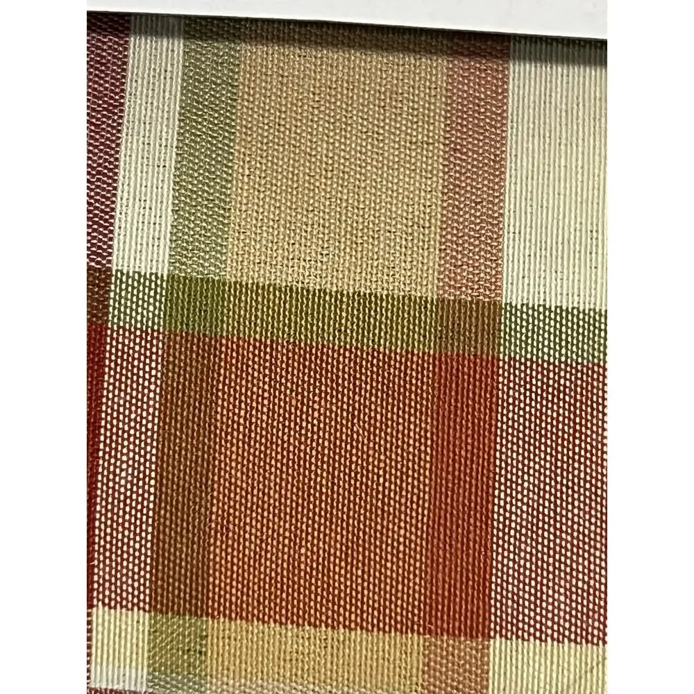 Better Homes Autumn Plaid 60X102 Cotton Blend Woven Tablecloth Limited Edition